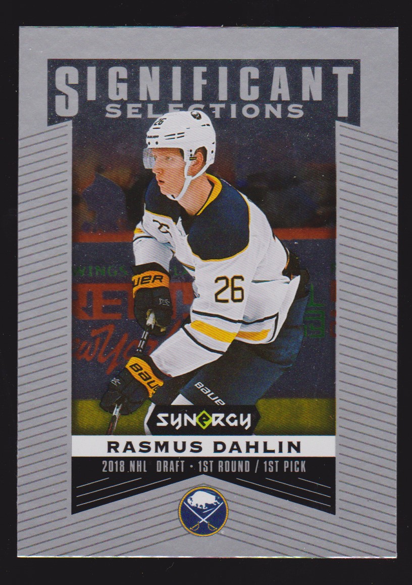 2018-19 Synergy Significant Selections #SS14 Rasmus Dahlin (image for) 2018-19 Synergy Significant Selections #SS14 Rasmus Dahlin